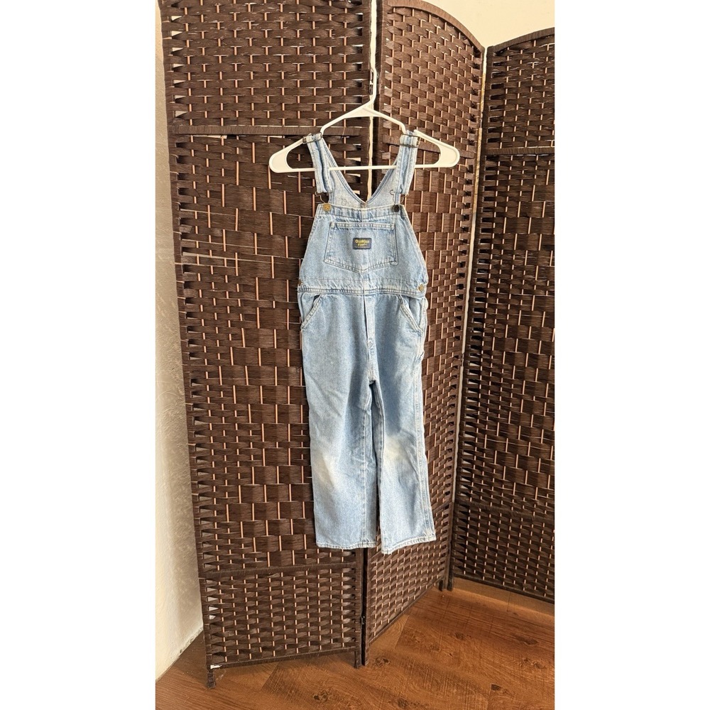 Vintage OshKosh B'Gosh Distressed Denim Overalls